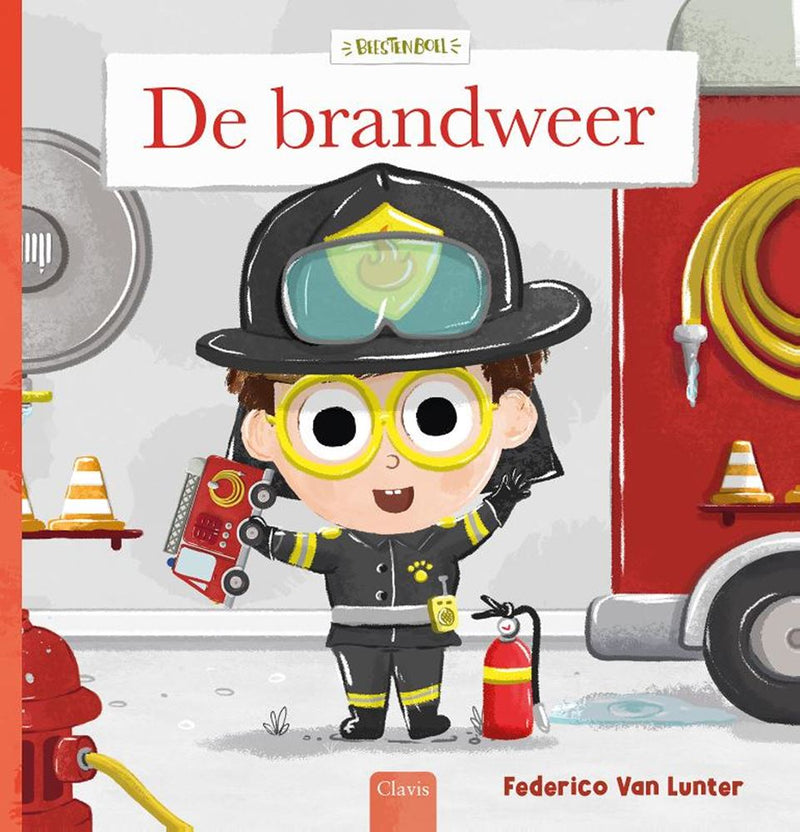 Afbeelding laden in galerijviewer, Prentenboek: de brandweer 3+