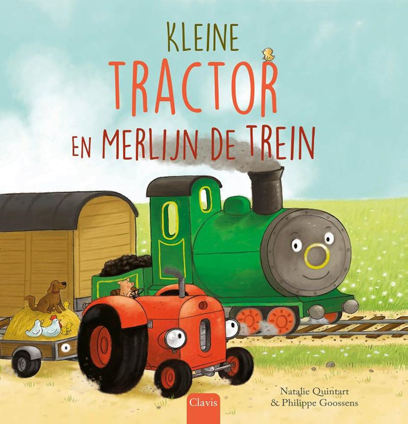 Afbeelding laden in galerijviewer, Kleine tractor en merlijn de trein 4+
