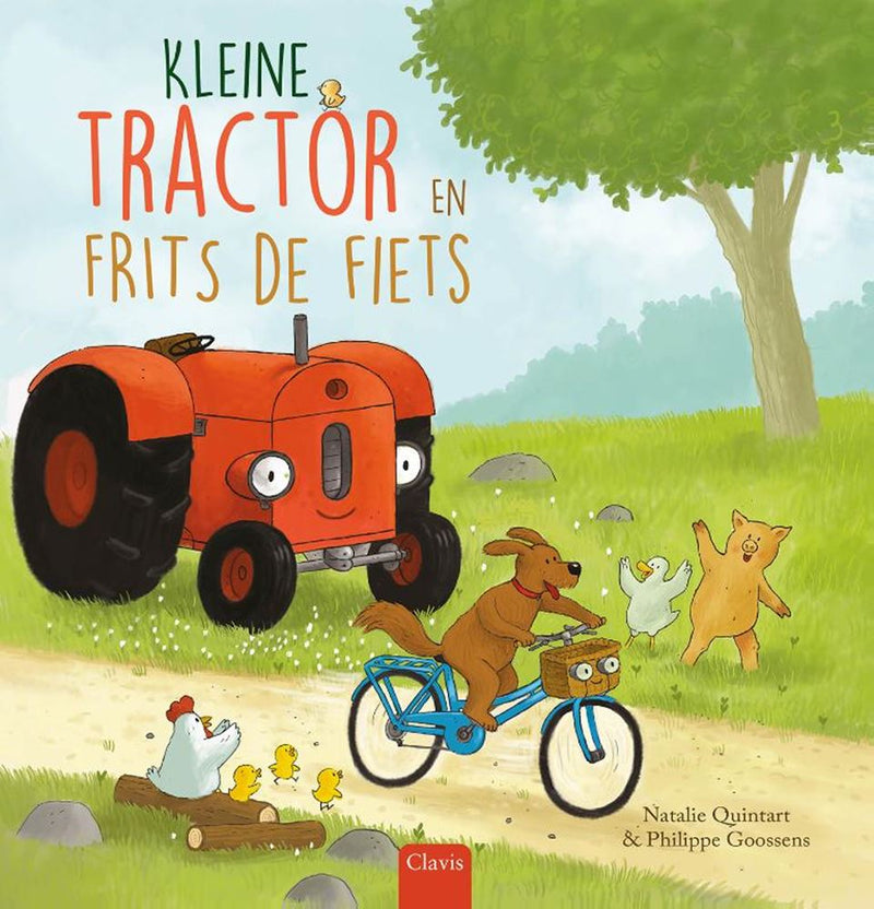 Afbeelding laden in galerijviewer, Kleine tractor en frits de fiets 4+