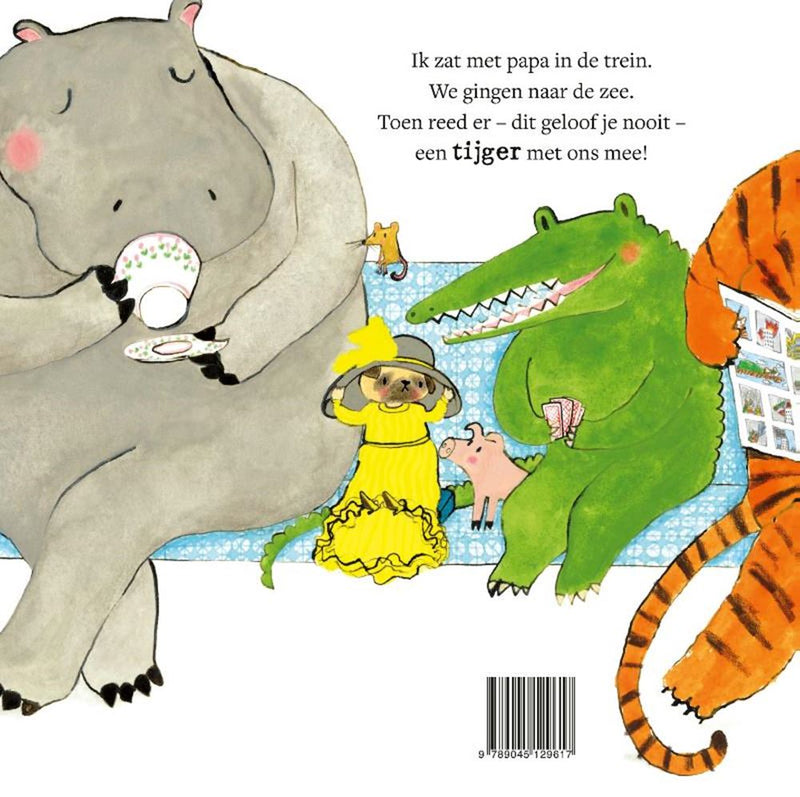 Afbeelding laden in galerijviewer, Een tijger in de trein. 3+ (groep 1 en 2