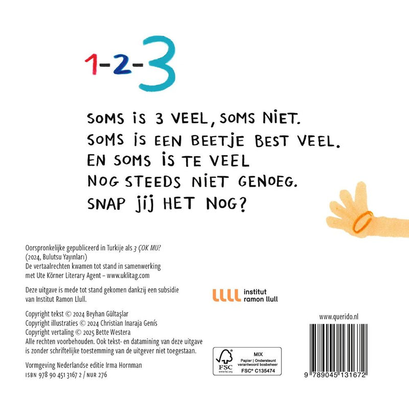 Chargez l'image dans la visionneuse de la galerie, Kartonboek: is 3 te veel? 2+