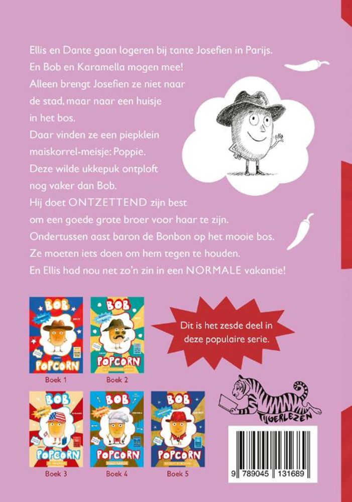 Chargez l'image dans la visionneuse de la galerie, Bob popcorn en pittige poppie 8+