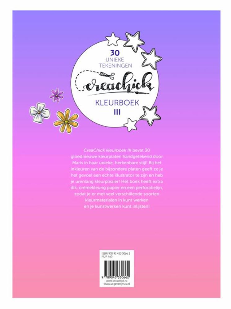 Afbeelding laden in galerijviewer, Creachick kleurboek iii