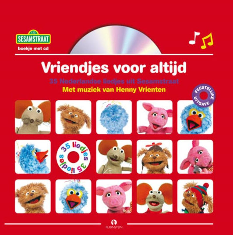 Chargez l'image dans la visionneuse de la galerie, Sesamstraat: vriendjes voor alti boek+cd