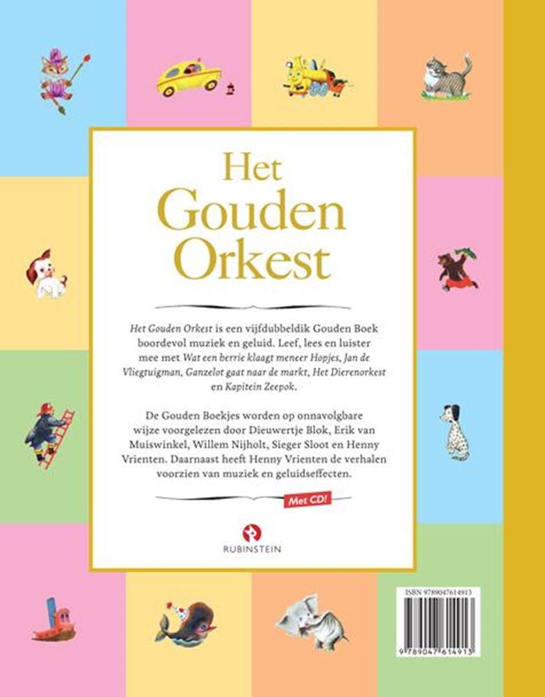 Afbeelding laden in galerijviewer, Gb voorlees: gouden orkest (boek+cd)