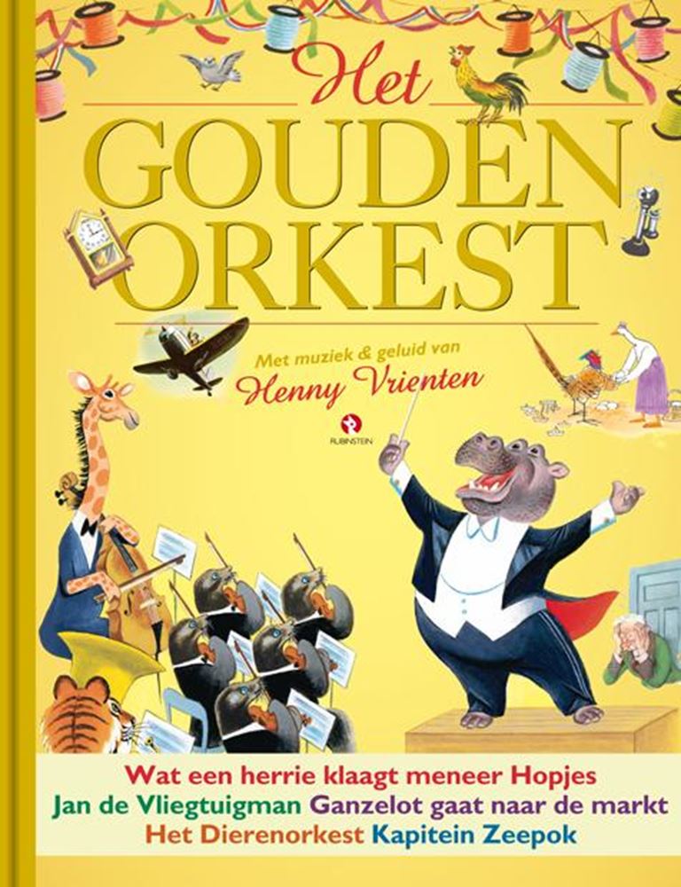Afbeelding laden in galerijviewer, Gb voorlees: gouden orkest (boek+cd)