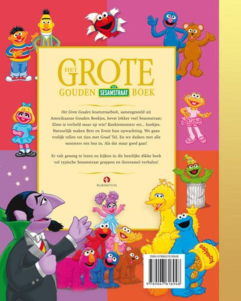 Afbeelding laden in galerijviewer, Gb voorlees: gouden sesamstraat