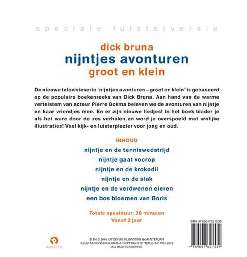 Afbeelding laden in galerijviewer, Nijntjes avonturen groot en klein (boek+