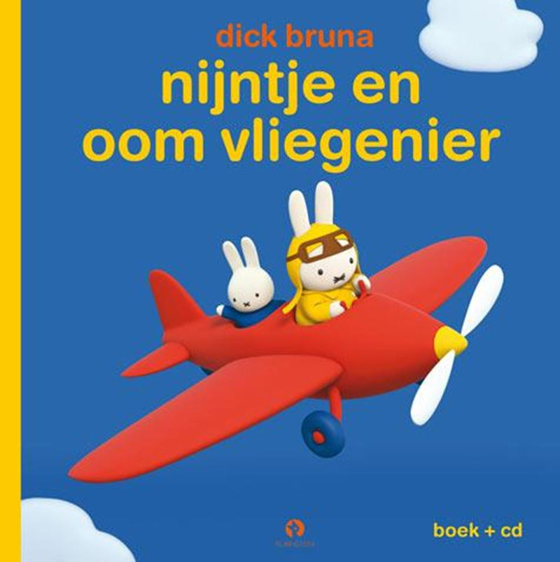 Chargez l'image dans la visionneuse de la galerie, Nijntje en oom vliegenier (boek+cd). 3+