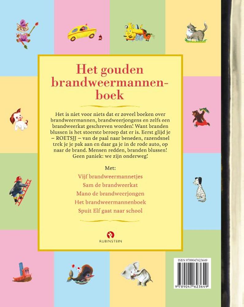 Afbeelding laden in galerijviewer, Centraal boekhuis het gouden brandweermannenboek