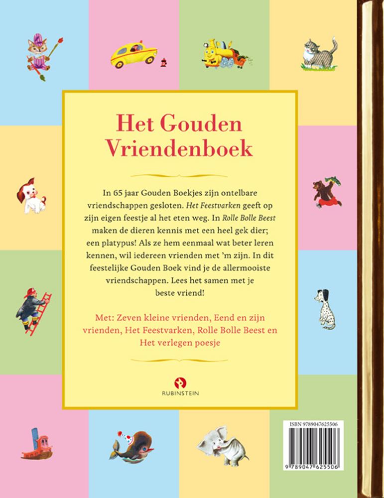 Afbeelding laden in galerijviewer, Gb voorlees: het gouden vriendenboek