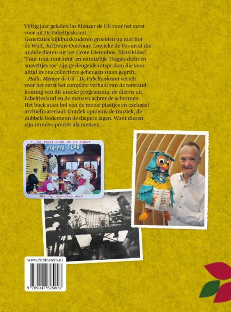 Afbeelding laden in galerijviewer, Hallo, meneer de uil. 50 jaar fabeltjesk