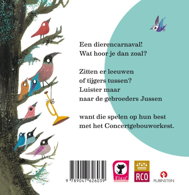 Chargez l'image dans la visionneuse de la galerie, Het carnaval der dieren (leporello + cd)