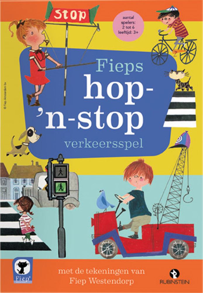 Chargez l'image dans la visionneuse de la galerie, Fiep hop en stop verkeersspel 3+