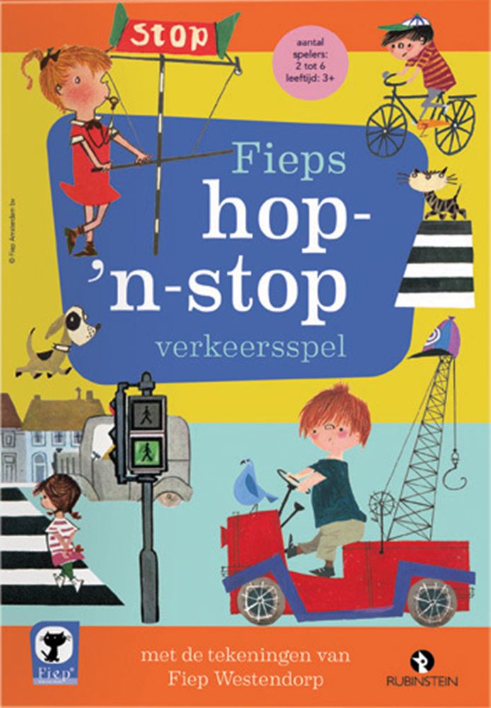 Chargez l'image dans la visionneuse de la galerie, Fiep hop en stop verkeersspel 3+