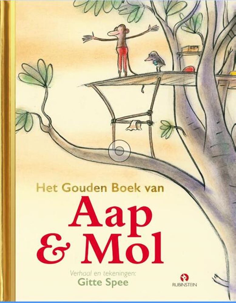 ギャラリービューアに画像をロードする, Gb: het gouden boek van aap en mol. 3+