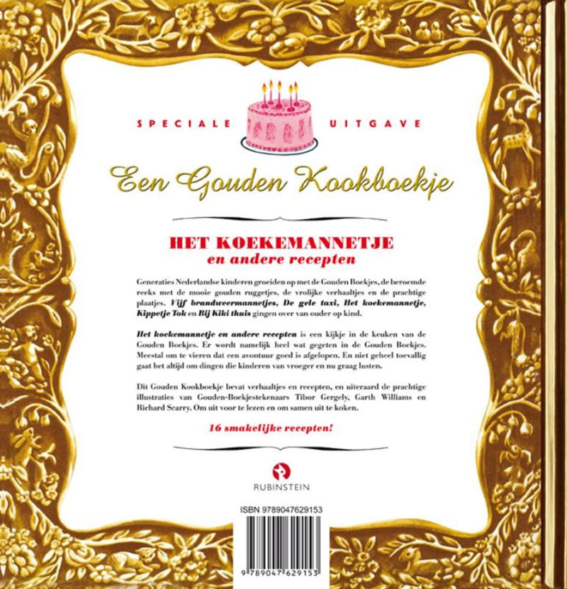 Chargez l'image dans la visionneuse de la galerie, Gb: het gouden boek het koekemannetje e.