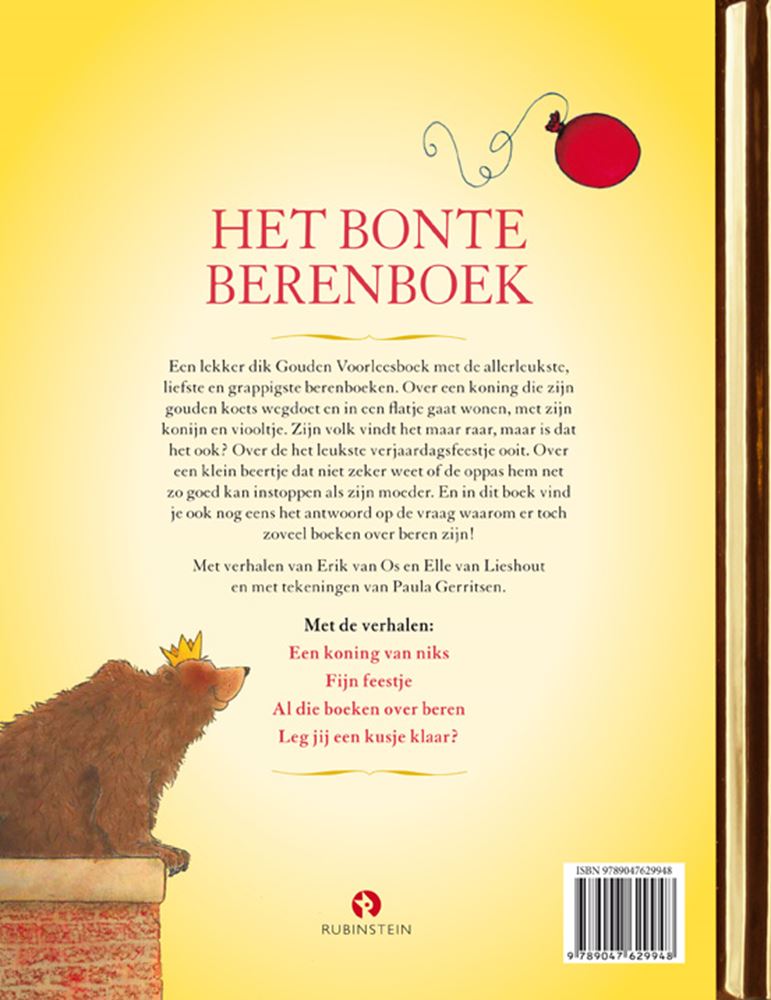Afbeelding laden in galerijviewer, Gb: het bonte berenboek. 3+