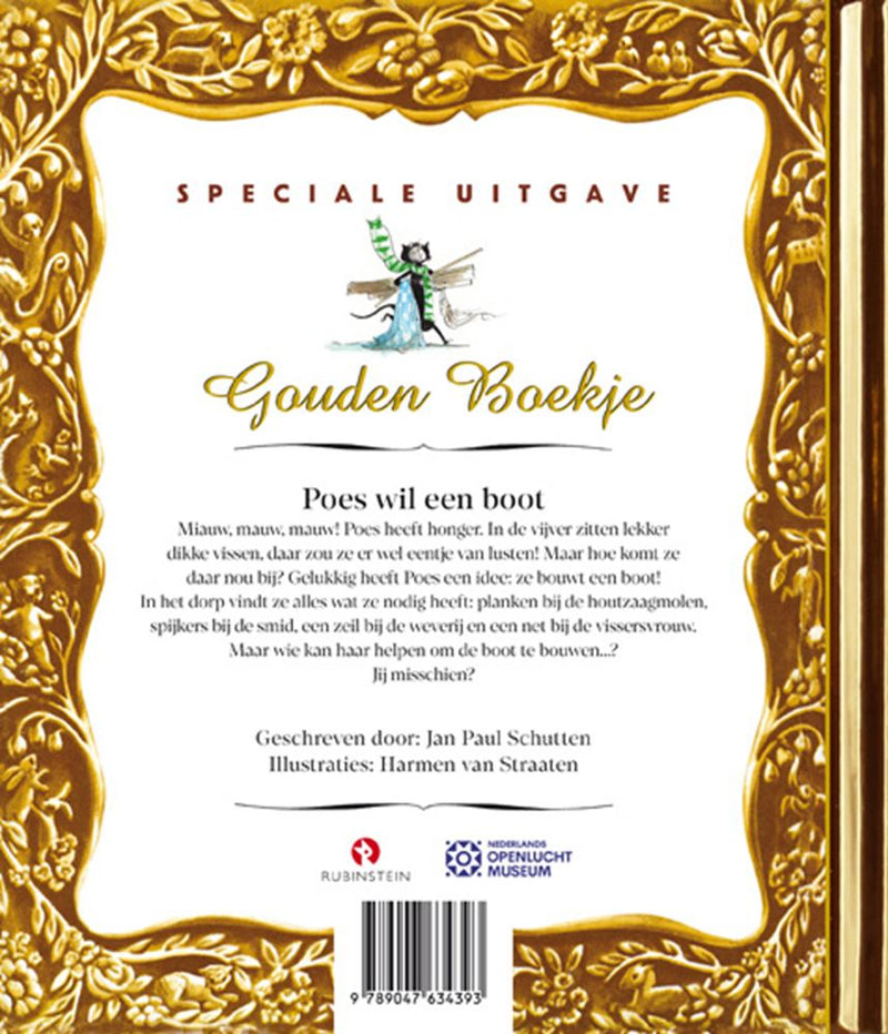 Chargez l'image dans la visionneuse de la galerie, Gouden boekje: poes wil een boot 3+