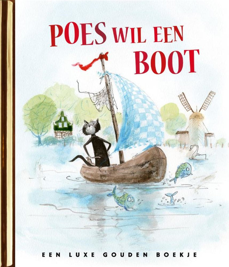 Chargez l'image dans la visionneuse de la galerie, Gouden boekje: poes wil een boot 3+