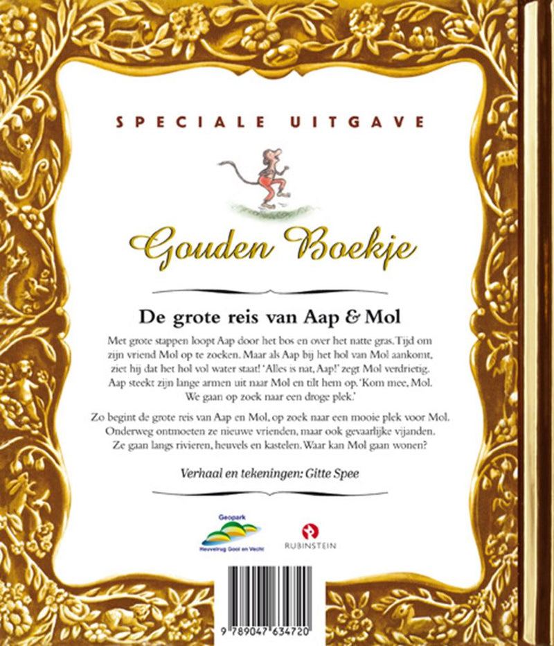 ギャラリービューアに画像をロードする, Goudenboede grote reis van aap en mol 3+