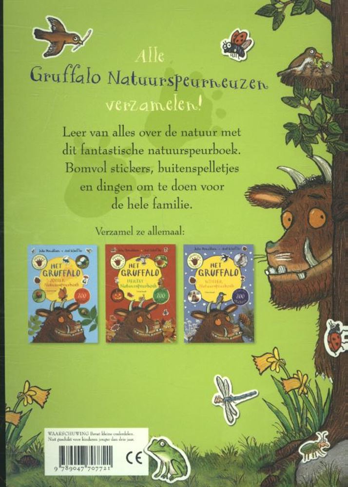 Afbeelding laden in galerijviewer, Centraal boekhuis het gruffalo lente natuurspeurboek. 5+