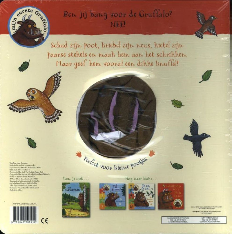 Chargez l'image dans la visionneuse de la galerie, Wie is er bang voor de gruffalo (handpop