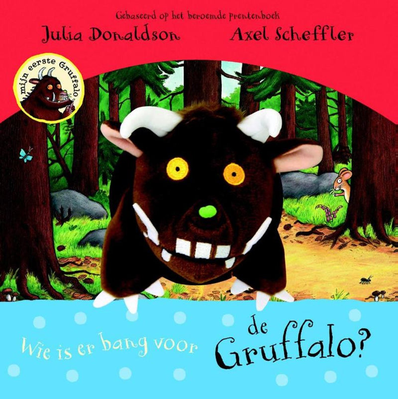 Chargez l'image dans la visionneuse de la galerie, Wie is er bang voor de gruffalo (handpop
