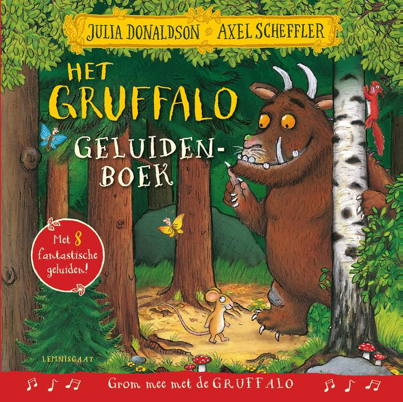 Chargez l'image dans la visionneuse de la galerie, Gruffalo geluidenboek 3+