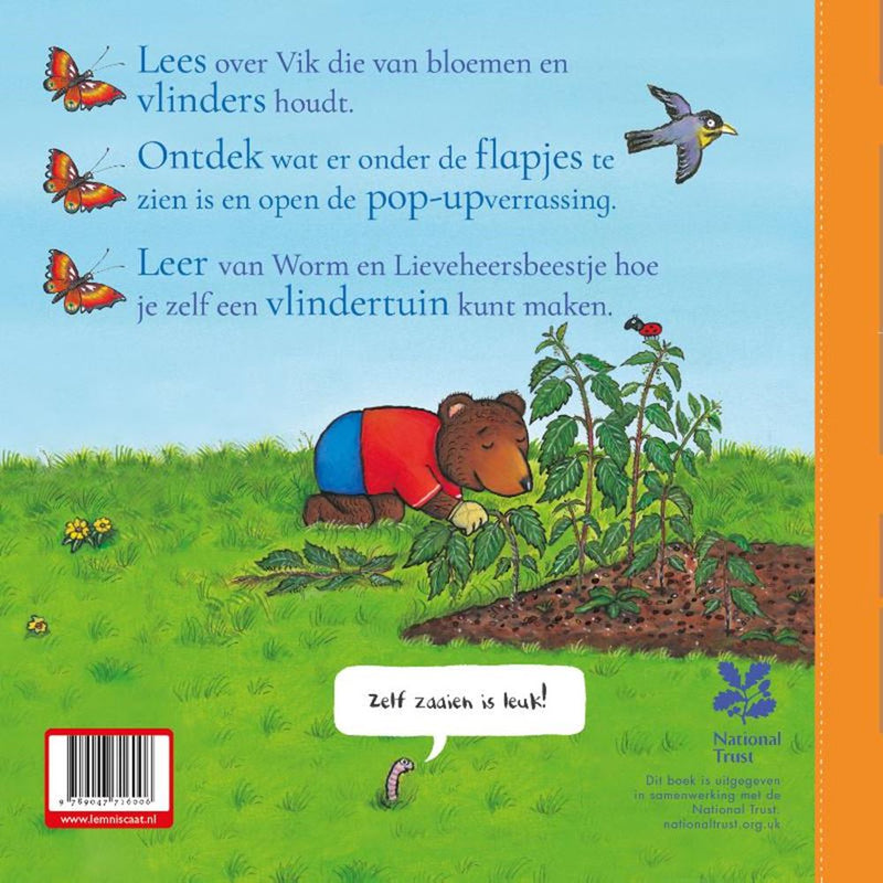 ギャラリービューアに画像をロードする, Vik maakt een vlindertuin 4+