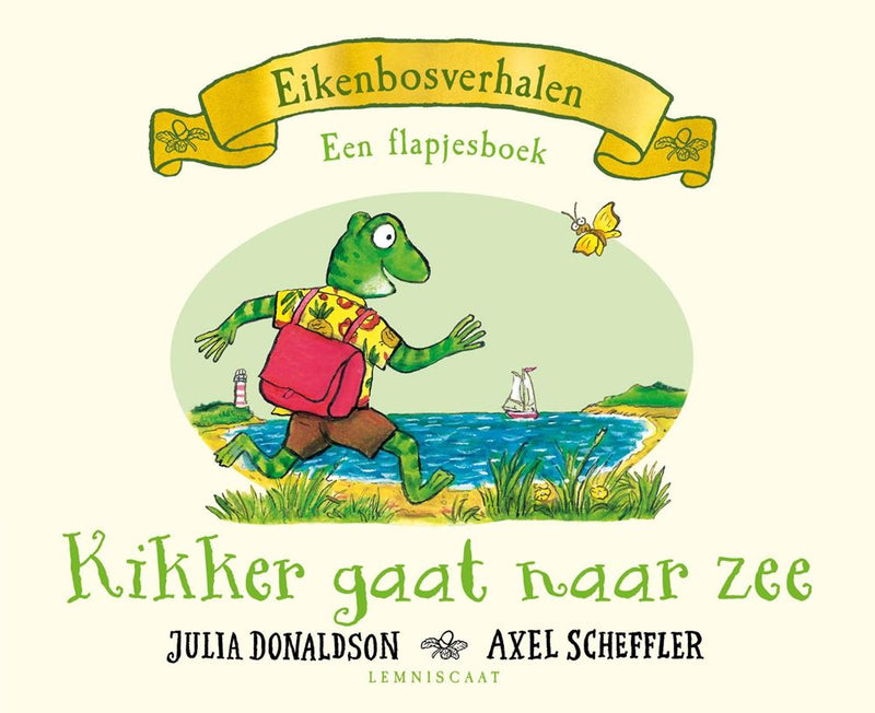 ギャラリービューアに画像をロードする, Kikker gaat naar zee. kartonboek. 2+