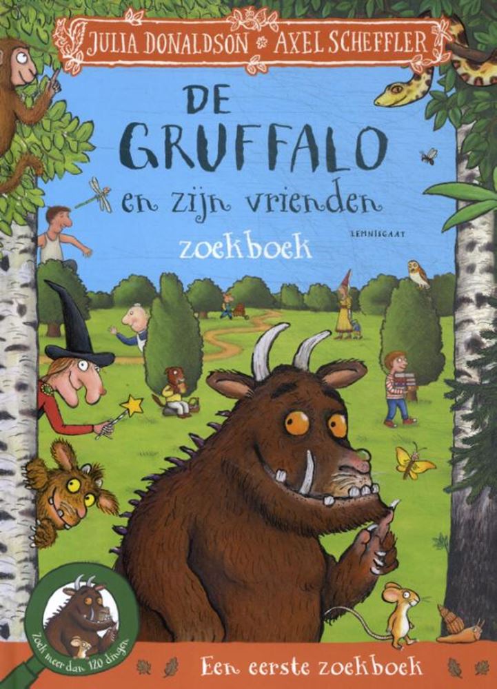 Chargez l'image dans la visionneuse de la galerie, De gruffalo en zijn vrienden zoekboek 4+