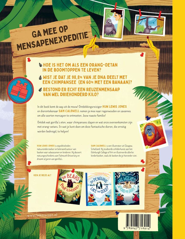Afbeelding laden in galerijviewer, Informatieboek: eten gorilla's bananen?