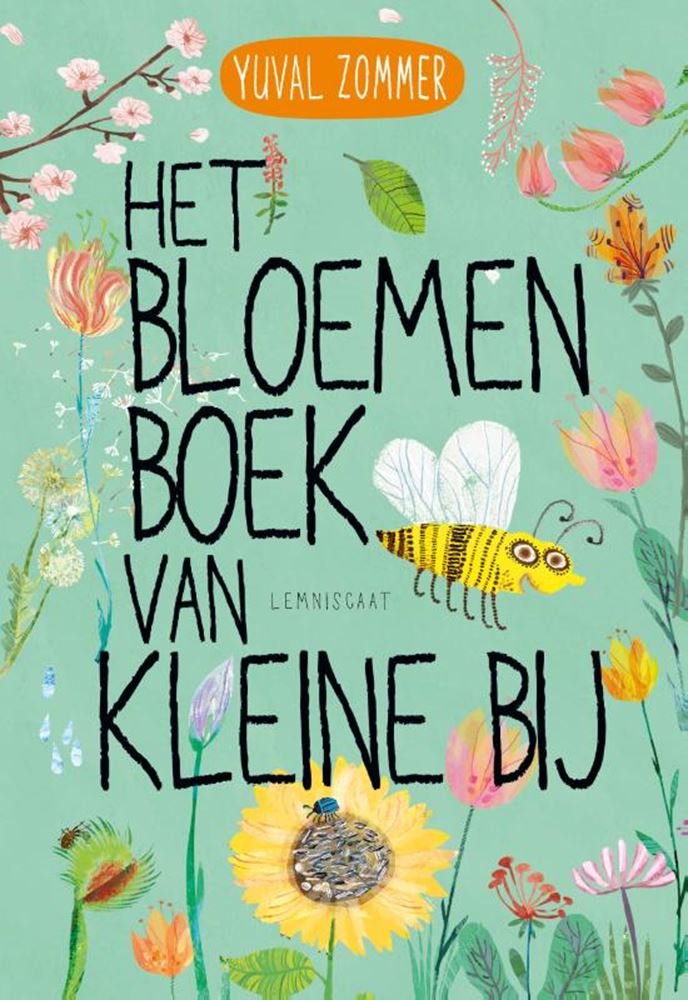 Afbeelding laden in galerijviewer, Kartonboehet bloemenboek van kleine bij.