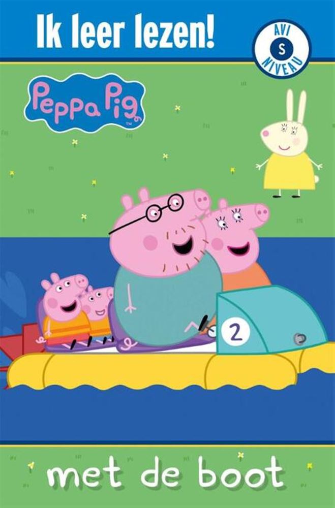 Afbeelding laden in galerijviewer, Ik leer lezen. peppa pig met de boot. av