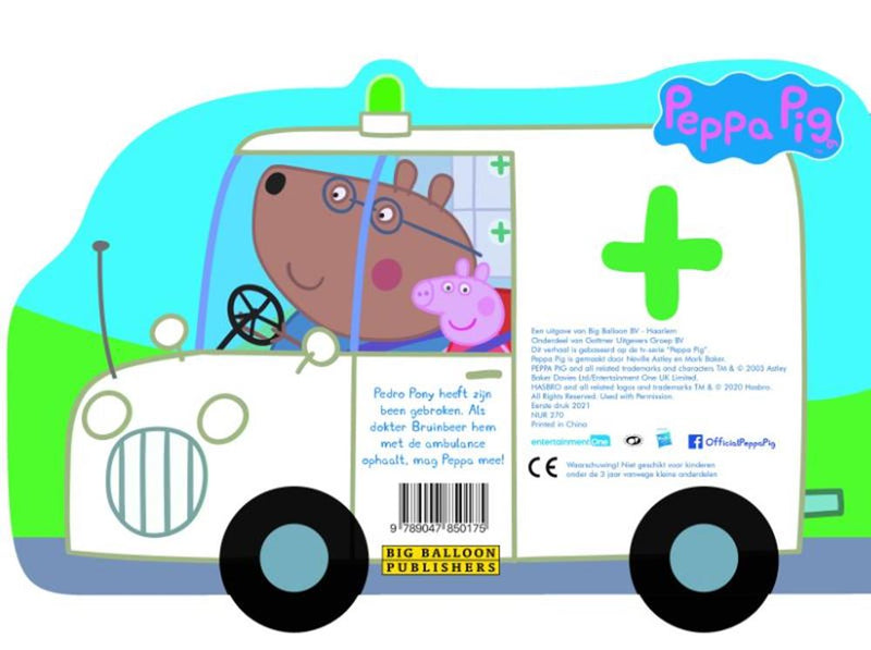 Chargez l'image dans la visionneuse de la galerie, Peppa pig, de ambulance. 3+