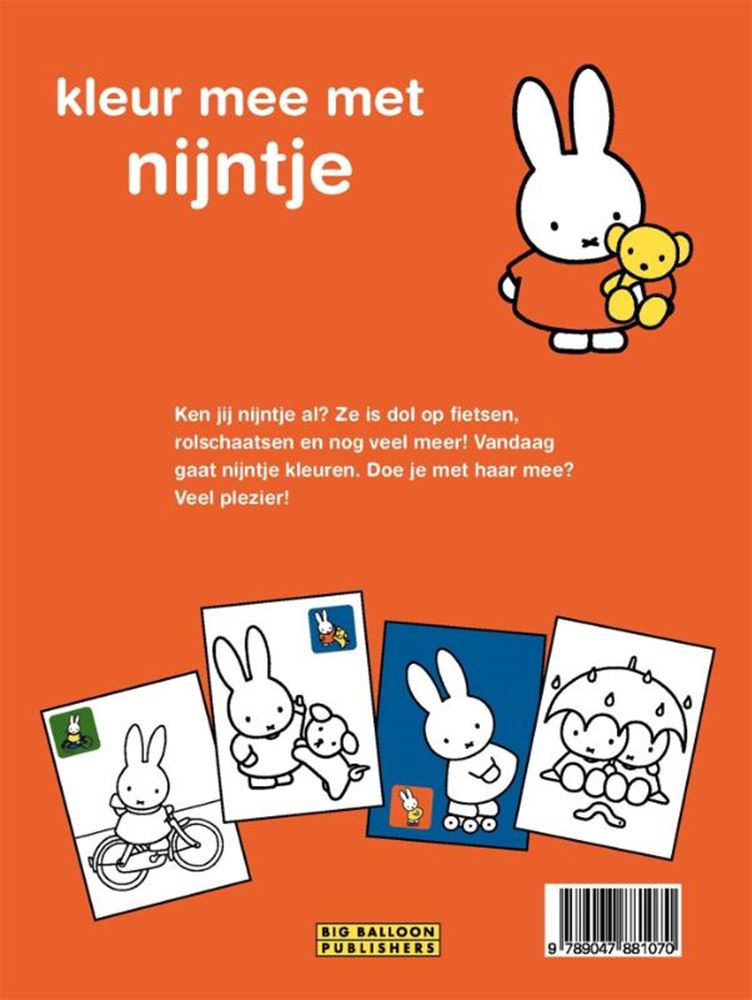 Afbeelding laden in galerijviewer, Gottmer uitgevers groep kleurboek: kleur mee met nijntje. 3+