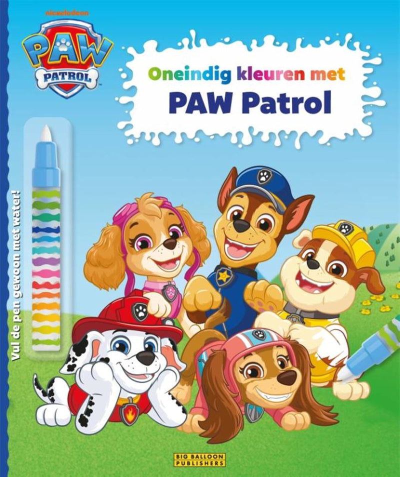 Afbeelding laden in galerijviewer, Gottmer uitgevers groep oneindig kleuren met paw patrol 3+