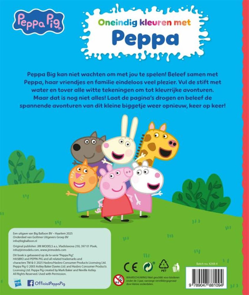 Afbeelding laden in galerijviewer, Gottmer uitgevers groep oneindig kleuren met peppa 3+