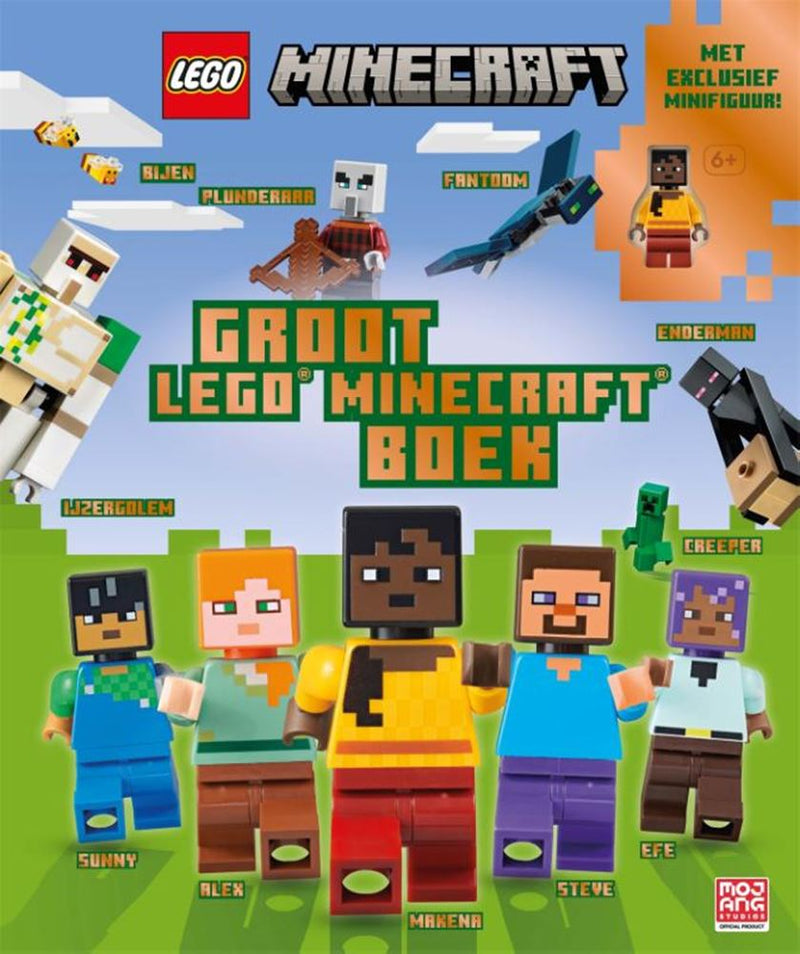 Afbeelding laden in galerijviewer, Groot lego minecraft boek 6+
