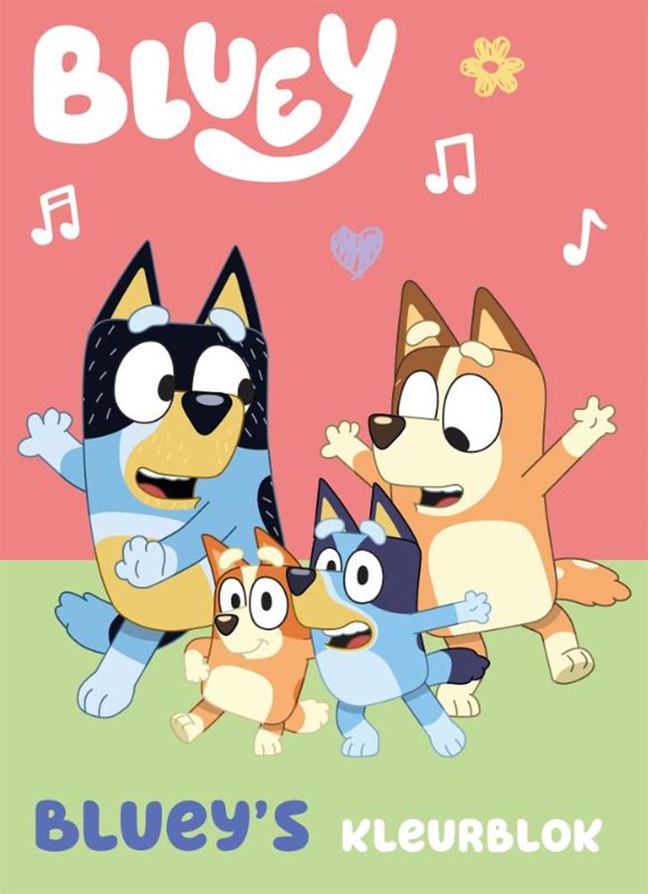 ギャラリービューアに画像をロードする, Bluey's kleurblok 3+