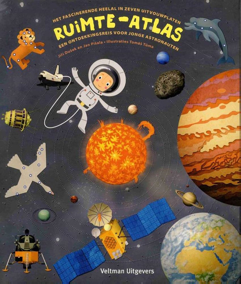 ギャラリービューアに画像をロードする, Ruimte-atlas (uitklapboek). 7+