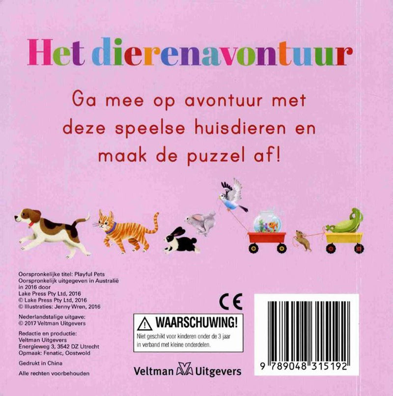 Chargez l'image dans la visionneuse de la galerie, Het dierenavontuur (karton). 1+