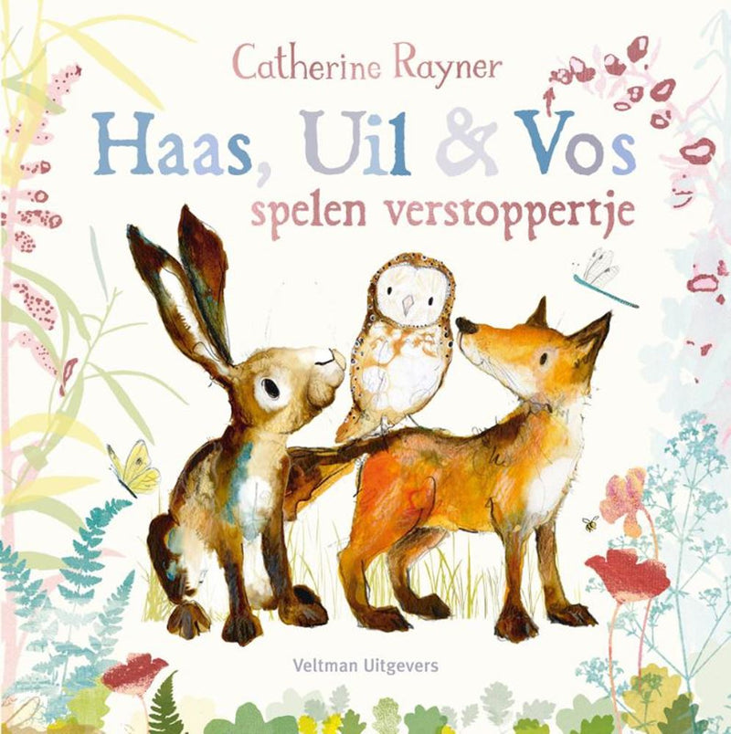 Afbeelding laden in galerijviewer, Haas, uil vos spelen verstoppertje. 3+
