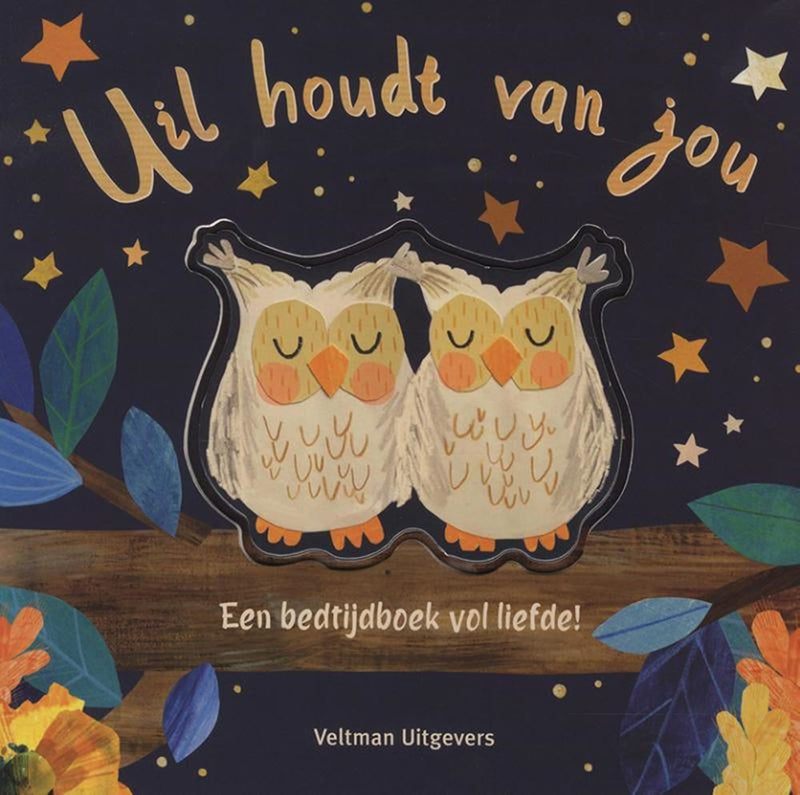 Afbeelding laden in galerijviewer, Kartonboek: uil houdt van jou 1+