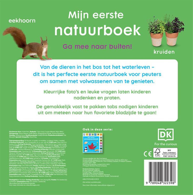 Chargez l'image dans la visionneuse de la galerie, Mijn eerste natuurboek 0+