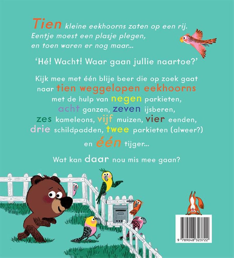 Afbeelding laden in galerijviewer, Tien kleine eekhoorns 3+