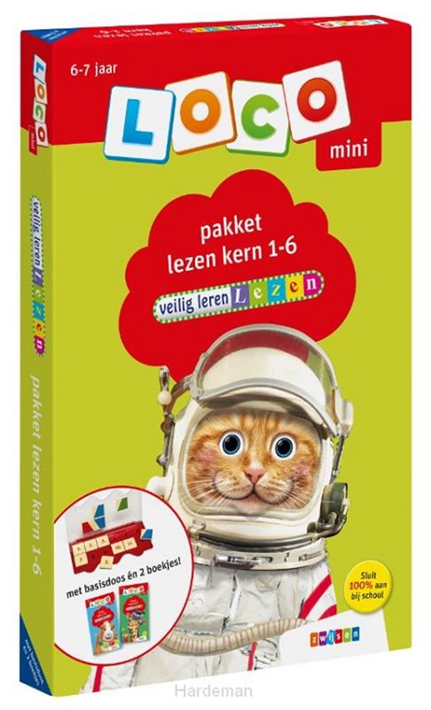 Laden Sie das Bild in Galerie -Viewer, Loco mini - veilig leren lezen pakket kern 1-6 (6-7 jaar)