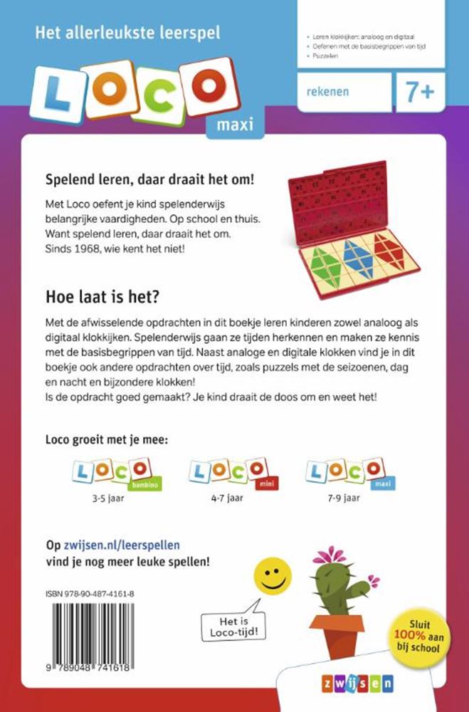 Afbeelding laden in galerijviewer, Loco maxi - ik leer klokkijken (7-9 jaar)