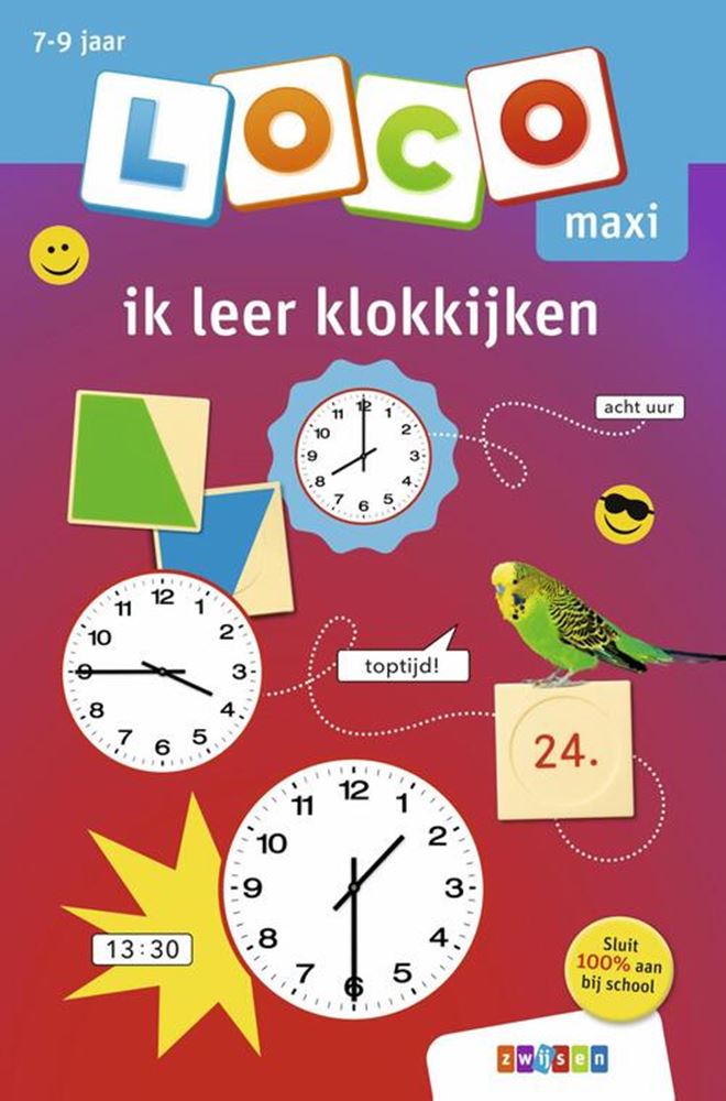 Afbeelding laden in galerijviewer, Loco maxi - ik leer klokkijken (7-9 jaar)